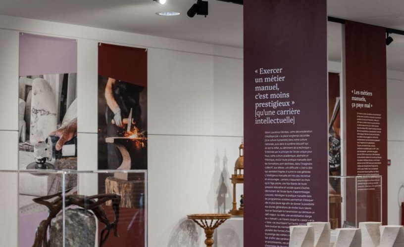 Visites guidées « flash » - exposition temporaire « L’intelligence de la main »